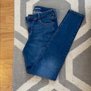 Old Navy mid rise rockstar jeans